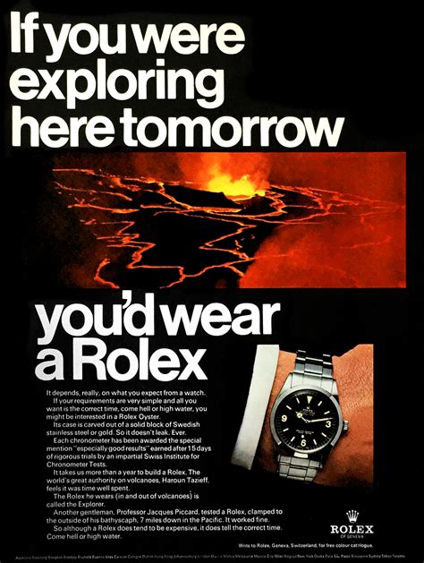 old rolex ad